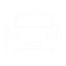 a logo of a car from the front view